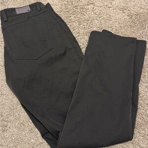 Peter Millar Men's Charcoal Chinos